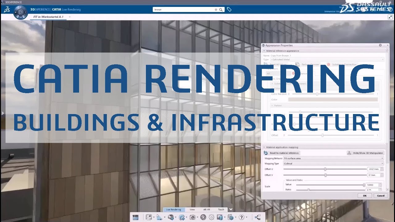 CATIA Rendering & Visualization for Buildings & Infrastructure