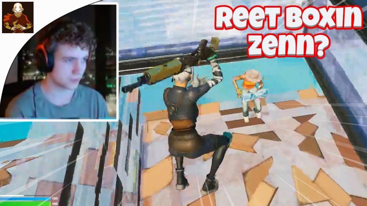 REET vs ZENN😳 (1v1 ZONEWARS) [FORTNITE TOKEN/WAGER]
