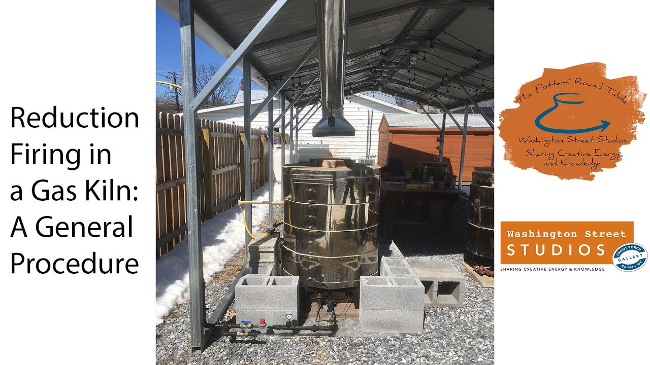 Reduction Firing in a Gas Kiln