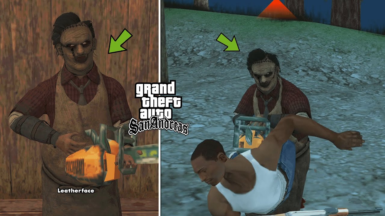 NEVER Go To This Location in GTA San Andreas! (Leatherface)