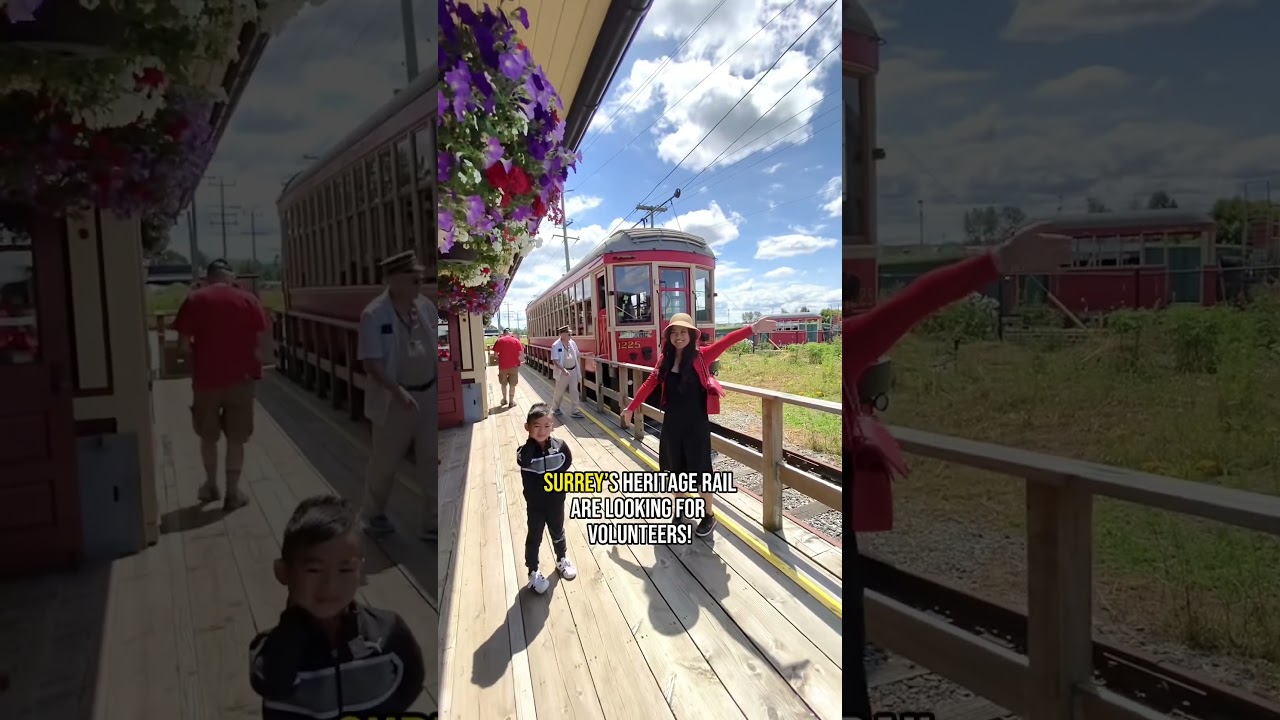 Join the volunteers team at Surrey&rsquo;s Heritage Rail #surreybc #cloverdalebc #train #angielowis