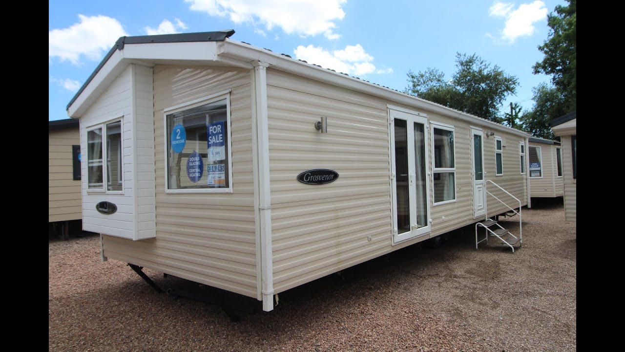 41244 BK Grosvenor 37x12 2 bed 2008 Walkthrough Preowned Static Caravan For Sale Offsite