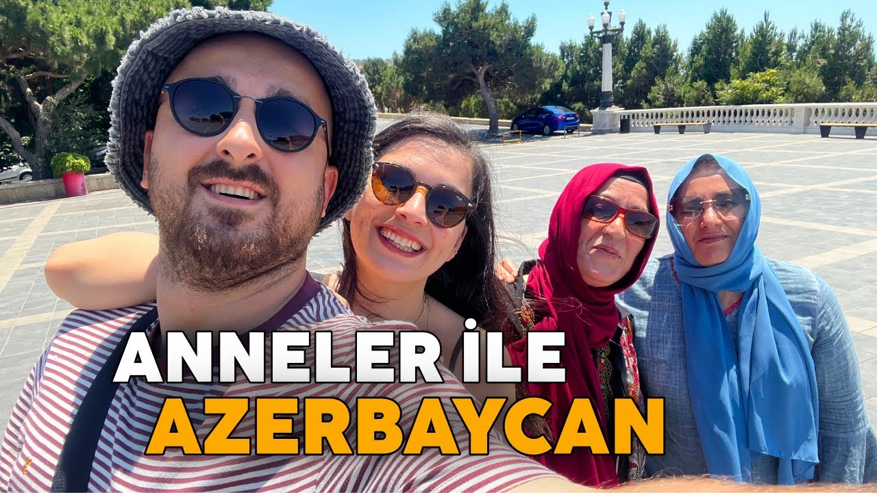МЫ ПРИЕХАЛИ В АЗЕРБАЙДЖАН С НАШИМИ МАМАМИ! 🇦🇿 ~266