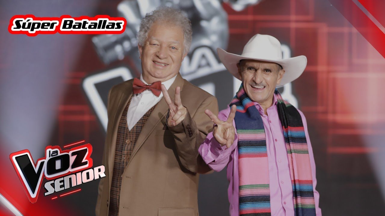 Arturo y Luis Alberto cantan en las Súper Batallas | La Voz Senior 2022