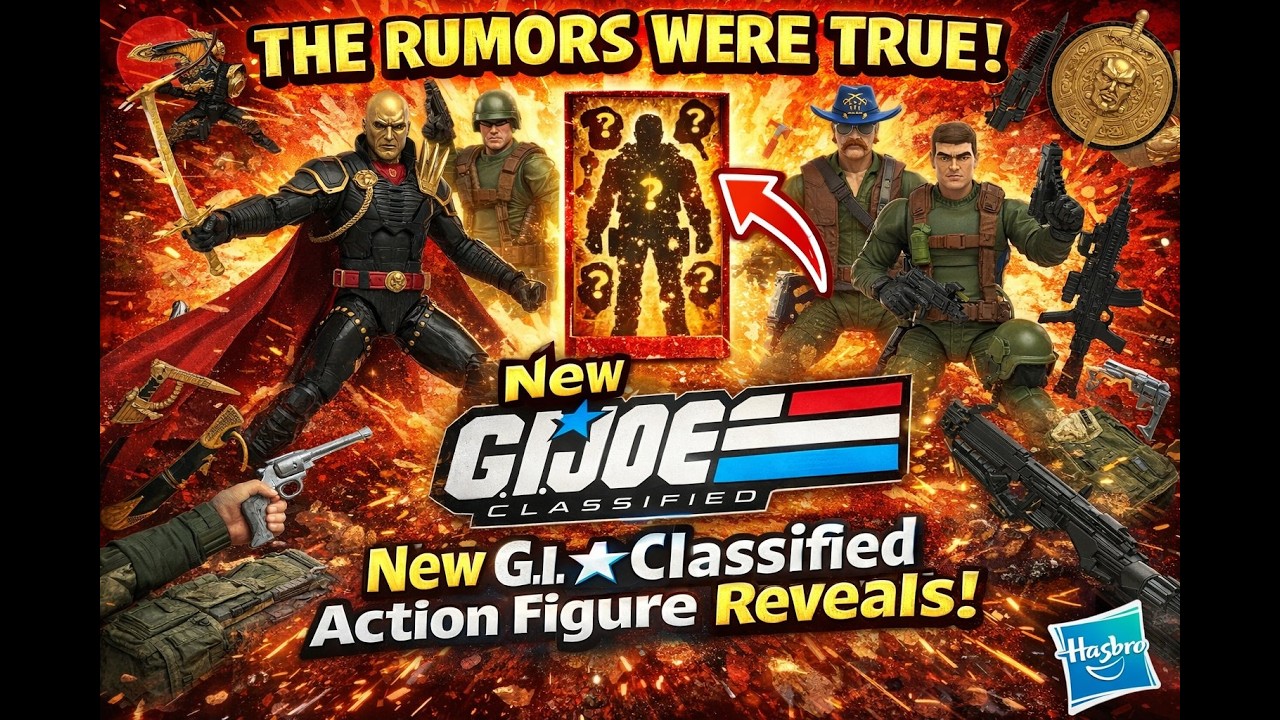 Слухи подтвердились! Секретные материалы по G.I. Joe раскрывают подробности.