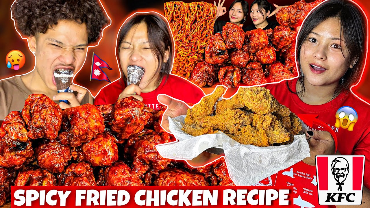 SPICY CRISPY FRIED CHICKEN RECIPE BY @Mikasafoodie IS OUT NOW😱🔥| PERFECT KFC RECIPE MUST WATCH |