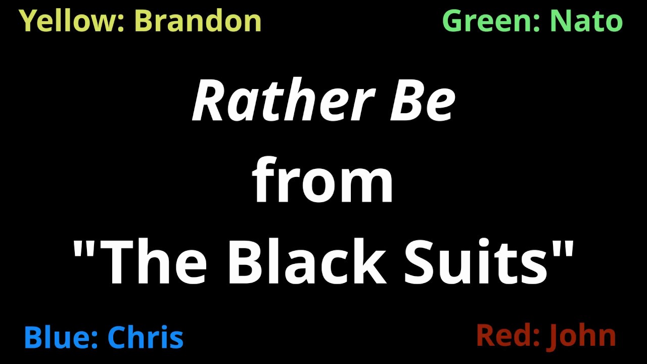 Rather Be from 