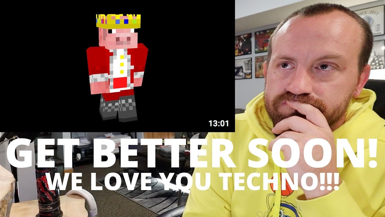 МЫ ЛЮБИМ ТЕБЯ, ТЕХНО, ВЫЗДОРОВЛЯЙСЯ СКОРЕЙ! Technoblade: Где я был (РЕАКЦИЯ)