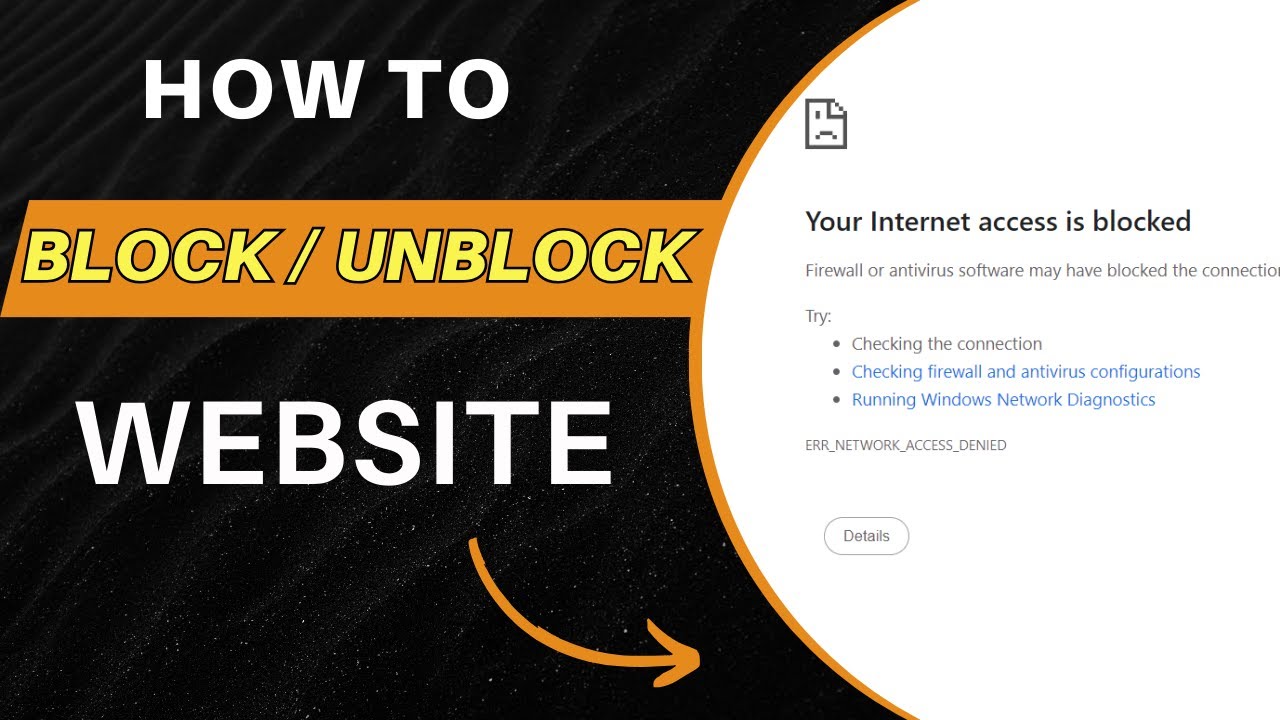 How to Block a Domain or Website Using Windows Firewall