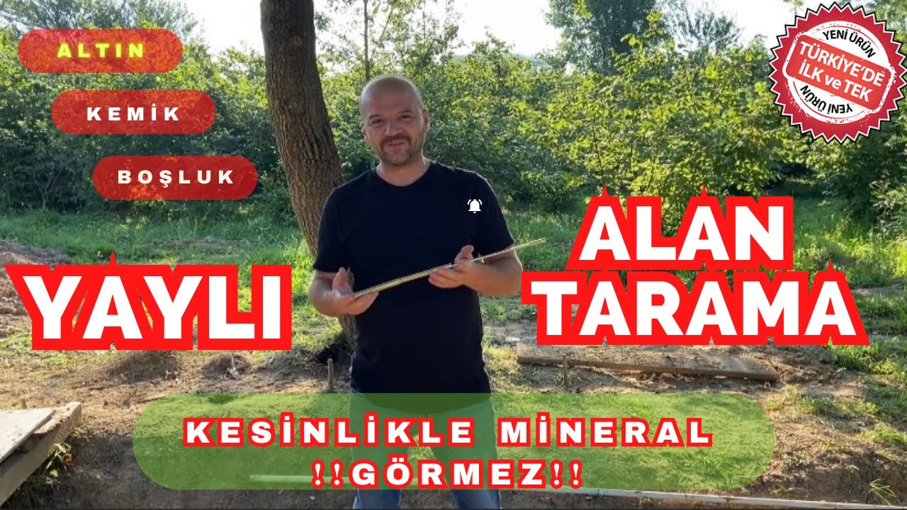 YAYLI ALAN TARAMA❗️ Y&Uuml;ZEY VEYA DERİN ALTIN KEMİK VE BOŞLUK BULMANIN BASİT YOLU ❗️BOMBA❗️ 05368611658