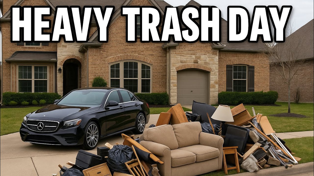 Trash Picking In Rich Neighborhoods