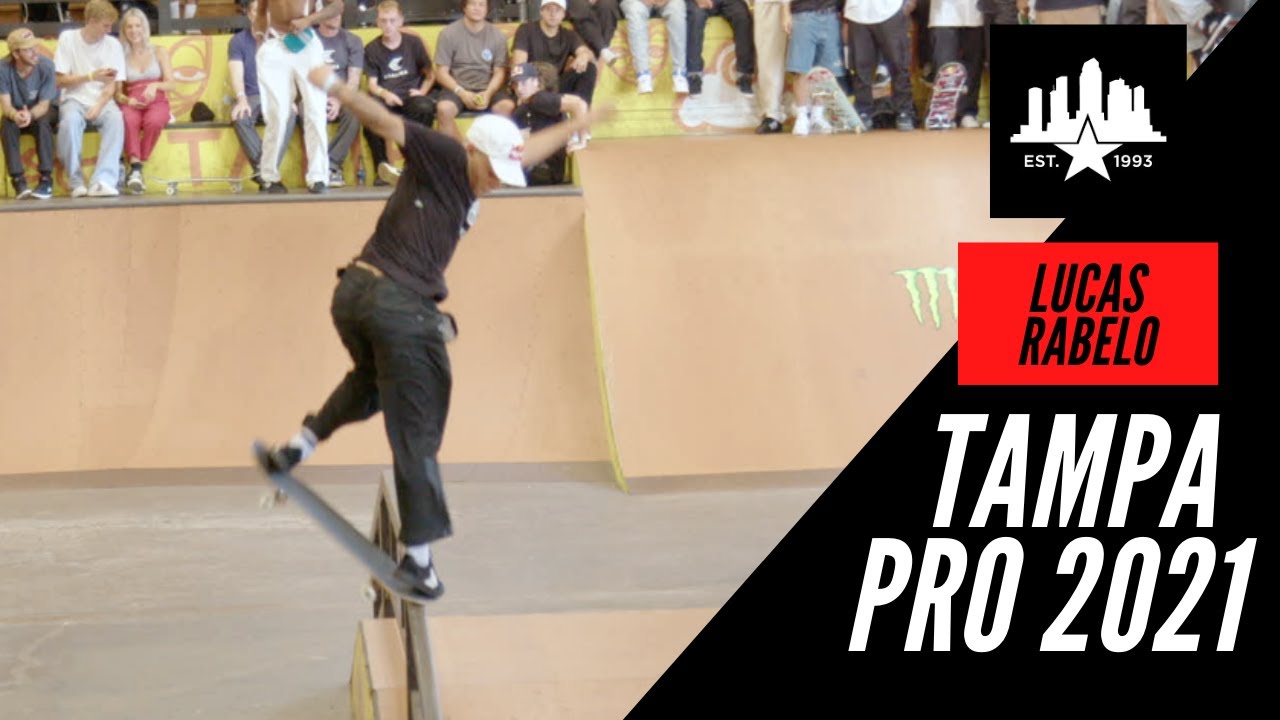 LUCAS RABELO AMAZING TAMPA PRO 2021 FINALS RUN