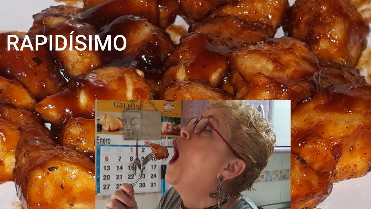 RAPIDISIMO Y BARATO,DELICIOSO POLLO EN 15 MINUTOS pocos INGREDIENTES