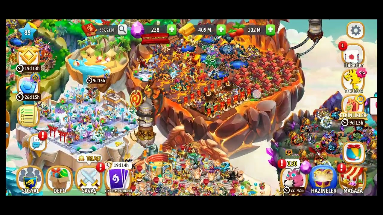 DRAGON CITY YEMEK KASMA TAKTİĞİ 