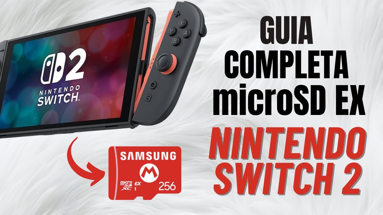 Gu&iacute;a COMPLETA microSD Express en NINTENDO SWITCH 2 | Tutorial COMPLETO + Bonus #nintendo #switch #gg