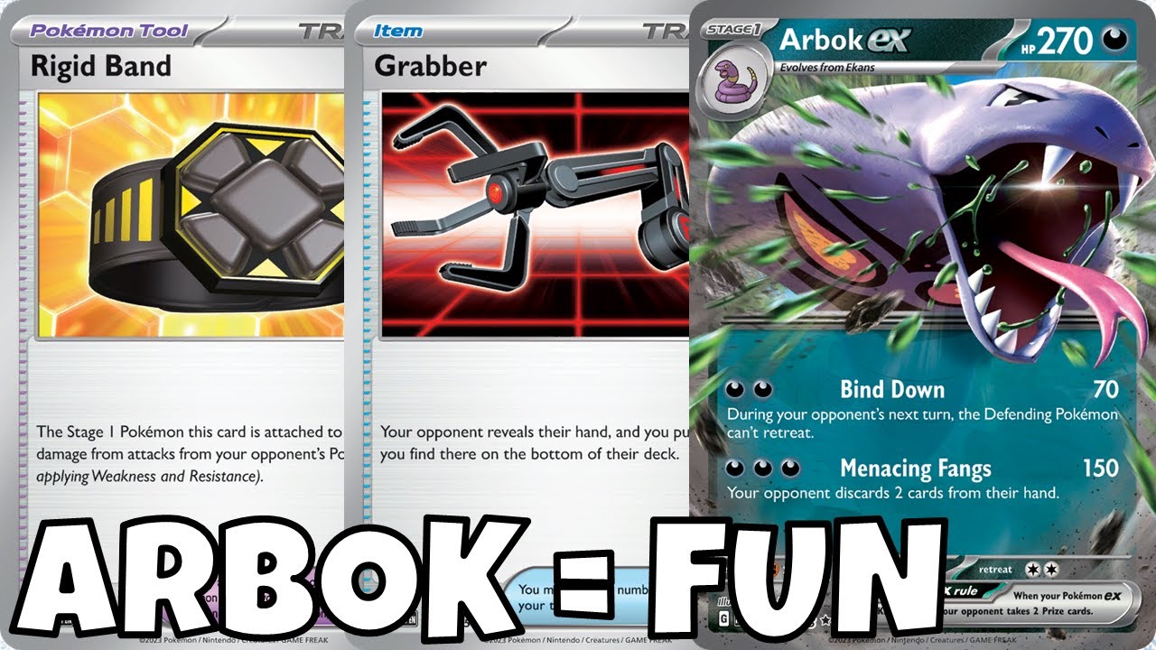 Make Your Opponents Hand Disappear With Arbok ex