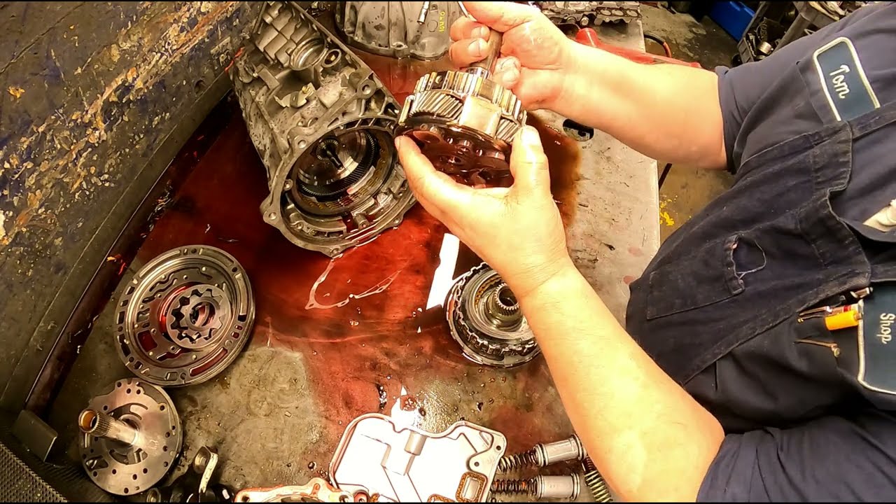 A650E (AW35-50LS) Disassembly