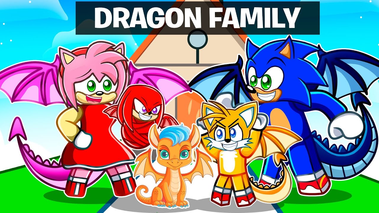 Having A DRAGON FAMILY in Roblox!