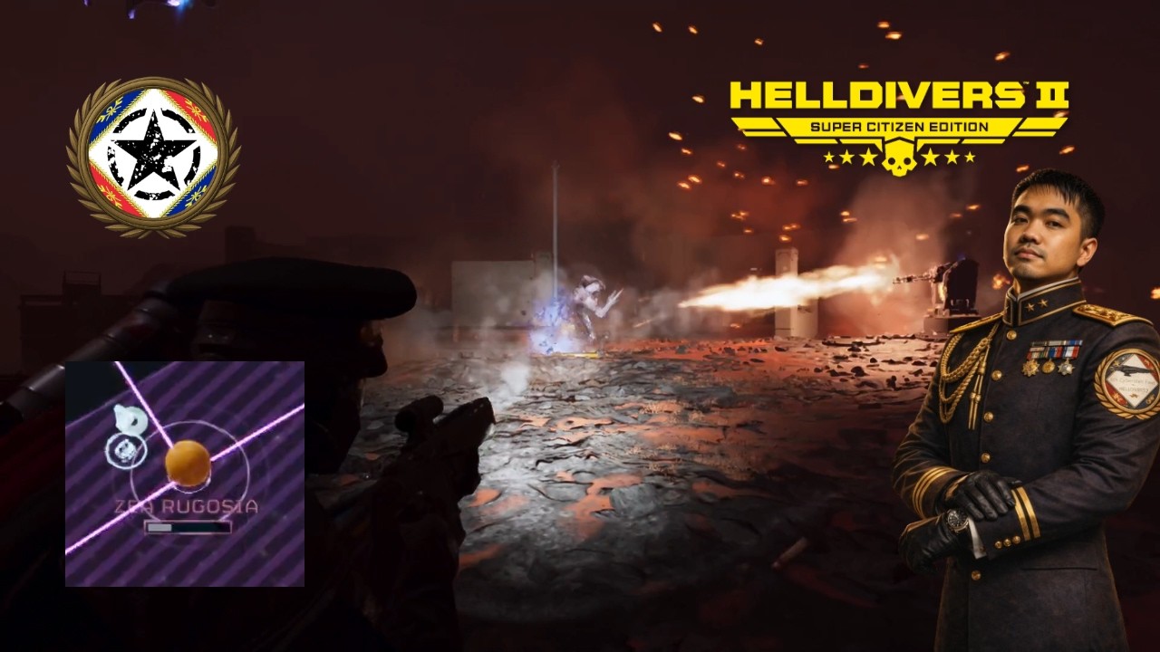 Retreat on ZEA RUGOSIA ► HELLDIVERS 2