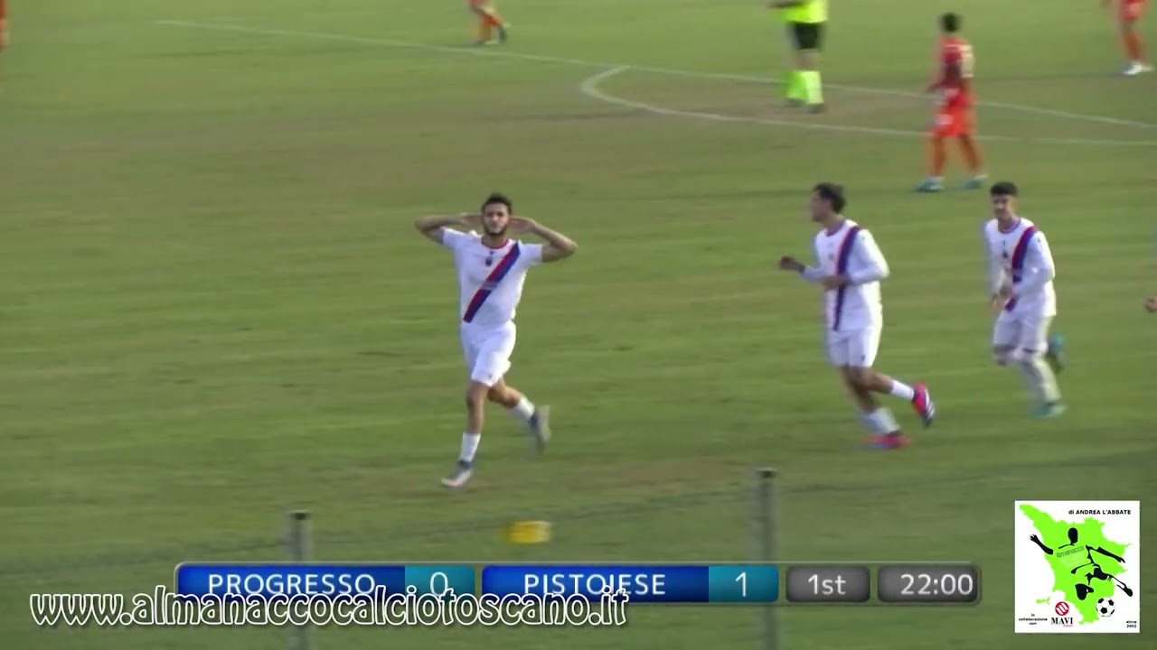 Serie D Girone D Progresso - Pistoiese FC 2-2