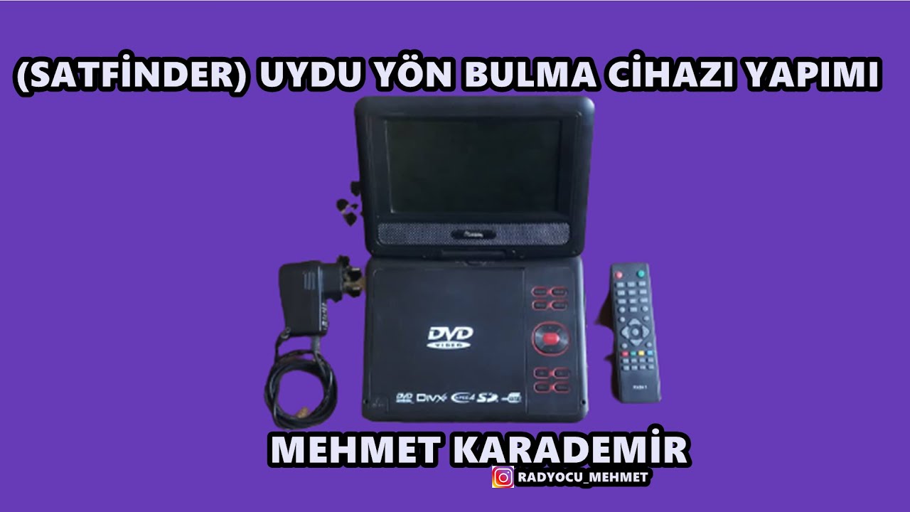 UYDU YÖN BULMA CİHAZI KENDİNYAP (SATFİNDER, SATLOK)
