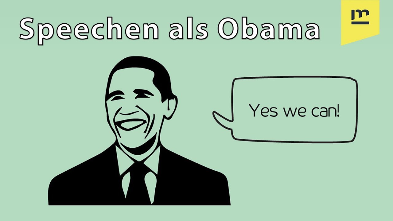 Met deze 4 tips leer je speechen als Obama