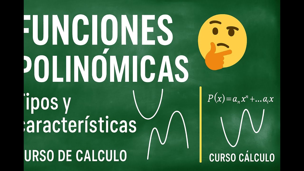 &iquest;Qu&eacute; son las funciones polin&oacute;micas? Explicaci&oacute;n clara | C&aacute;lculo