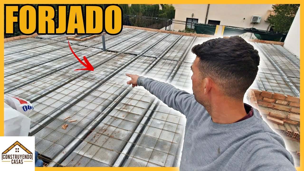 🔶Como Hacer Un FORJADO de VIGUETAS PRETENSADAS y BOVEDILLA🔶