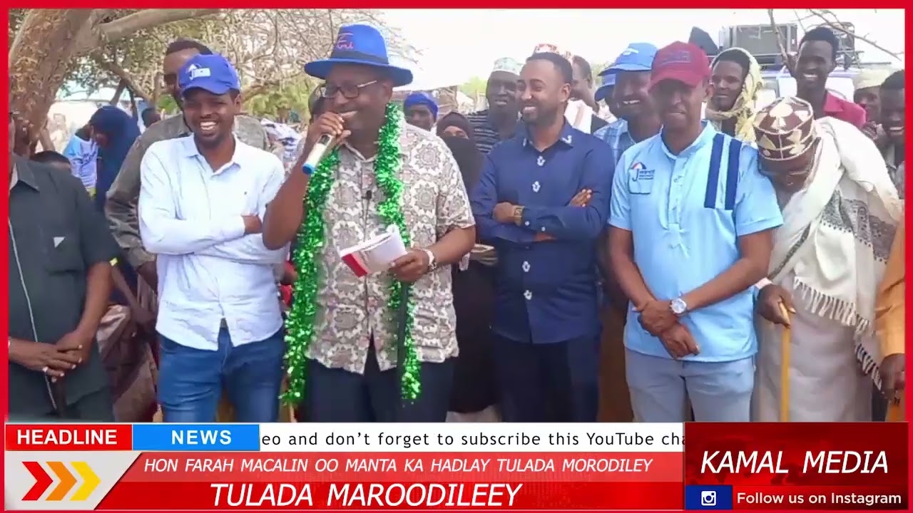HON FARAH MACALIN OO KA HADLAY TULADA MAROODILEY