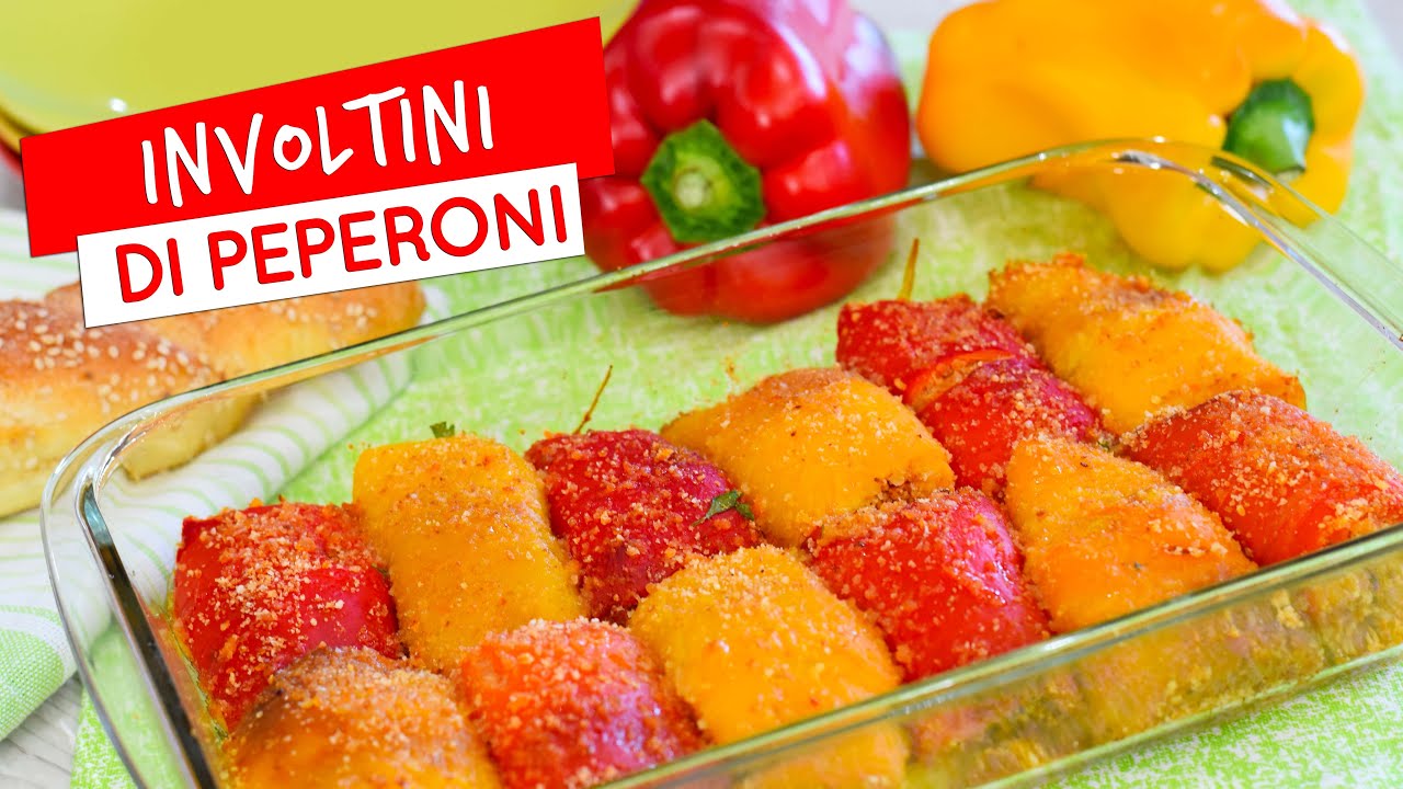 Involtini di peperoni ripieni alla siciliana: ricetta facile e veloce
