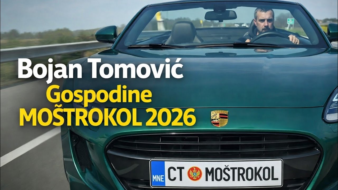 BOJAN TOMOVIĆ - GOSPODINE MO&Scaron;TROKOL ( OFFICIAL VIDEO 2026 )