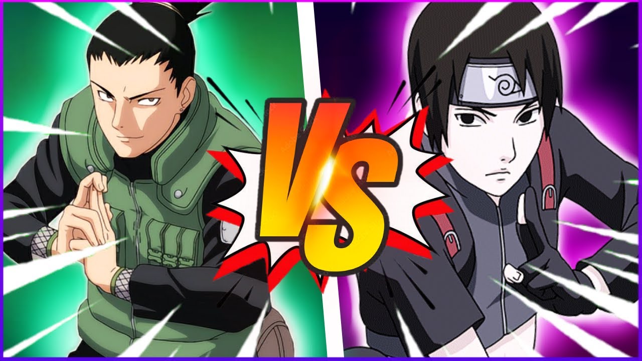 SHIKAMARU NARA VS SAI YAMANAKA : COMBATE ÉPICO