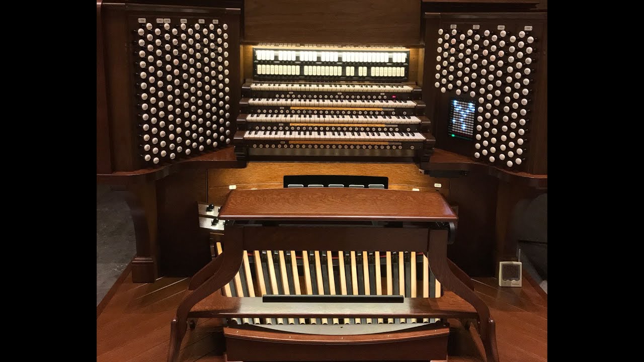 Bach at Church of the Transfiguration Final Console, Community of Jesus, Cape Cod, MA