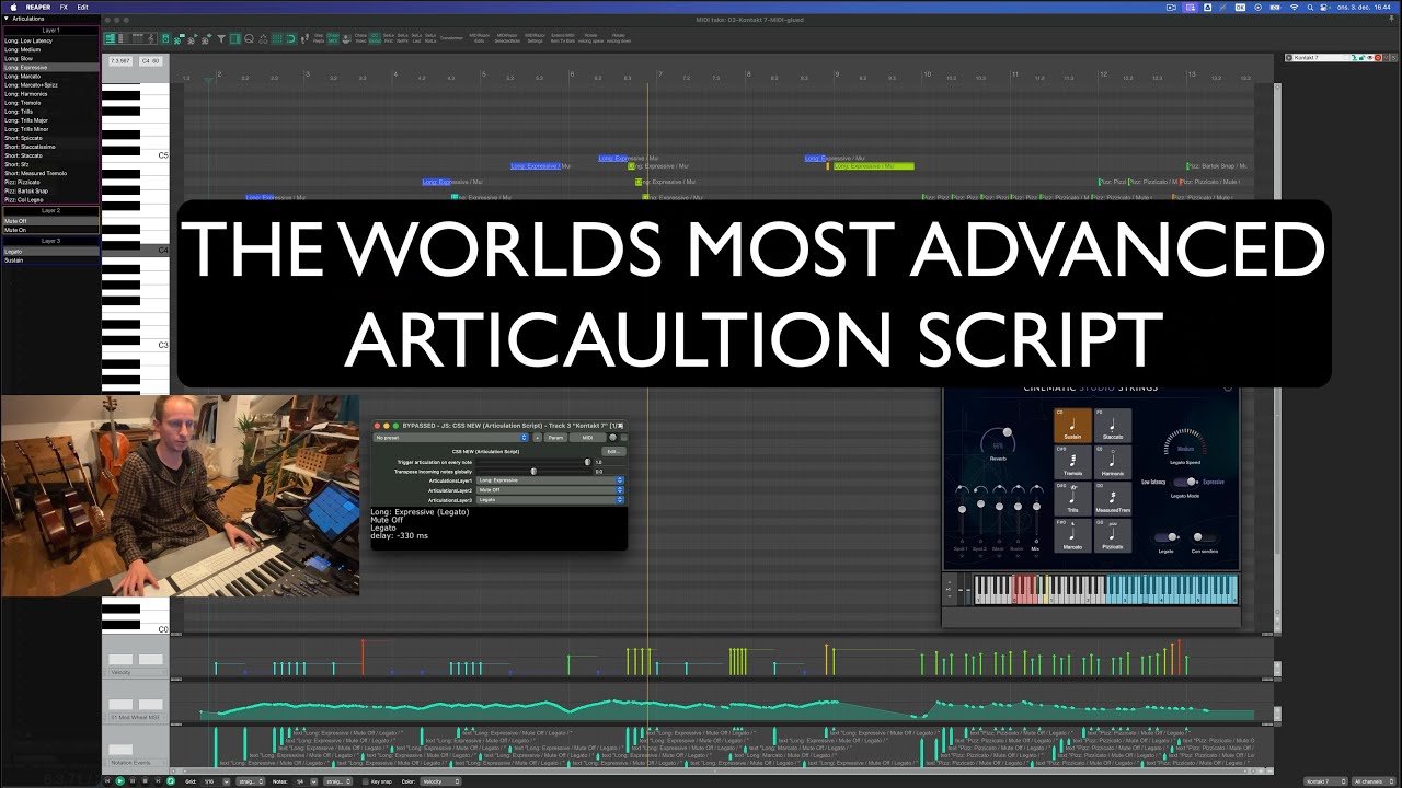 The world MOST advanced Articulation Script