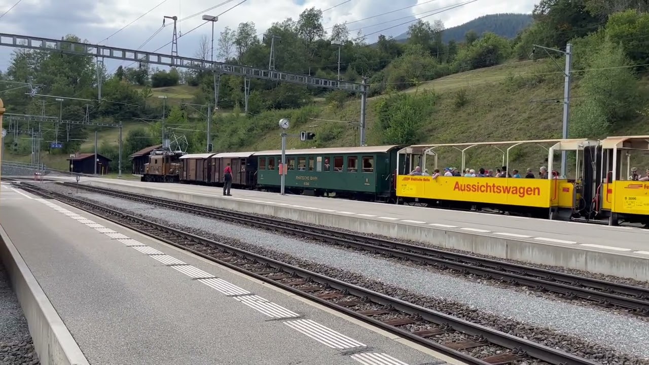 Nostalgiefahrt RhB Ge 6/6 I 414