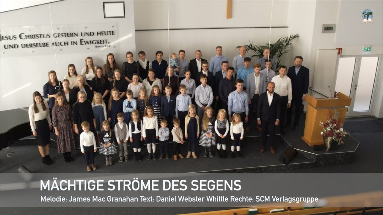 M&auml;chtige Str&ouml;me des Segens