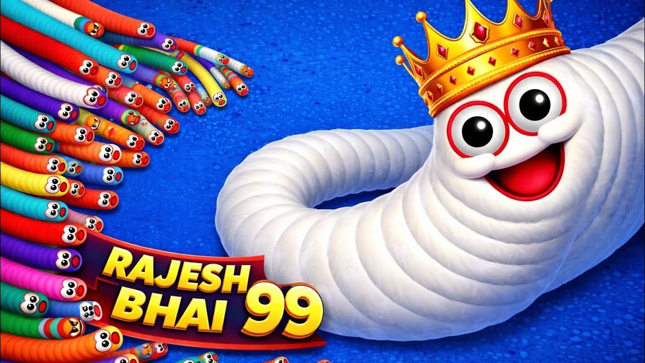 Wormszone.io | Snake game videos | worm.io | Gaming Videos | episode 55 | Rajesh Bhai 99 
