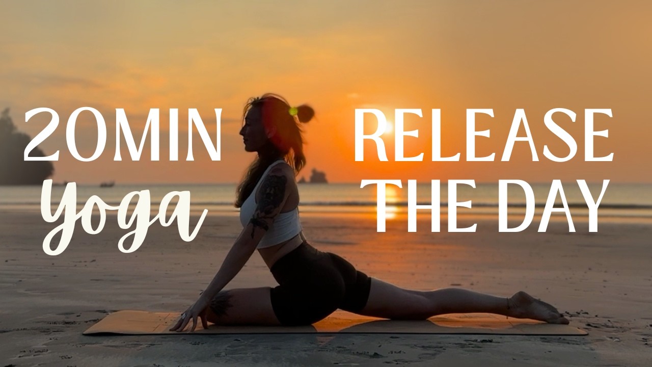 20 Min Evening Yoga Flow | Release The Day & Unwind Before Bed
