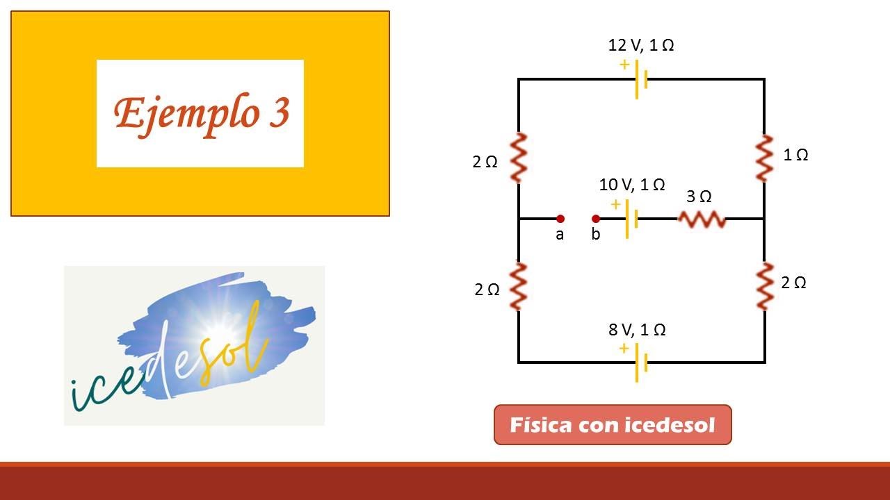 Circuitos Eléctricos Simples - Ejemplo 3