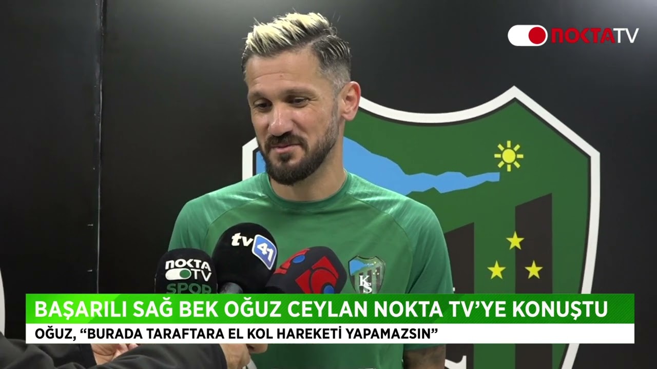 Oğuz Ceylan: Taraftara el kol hareketi yapamazsın