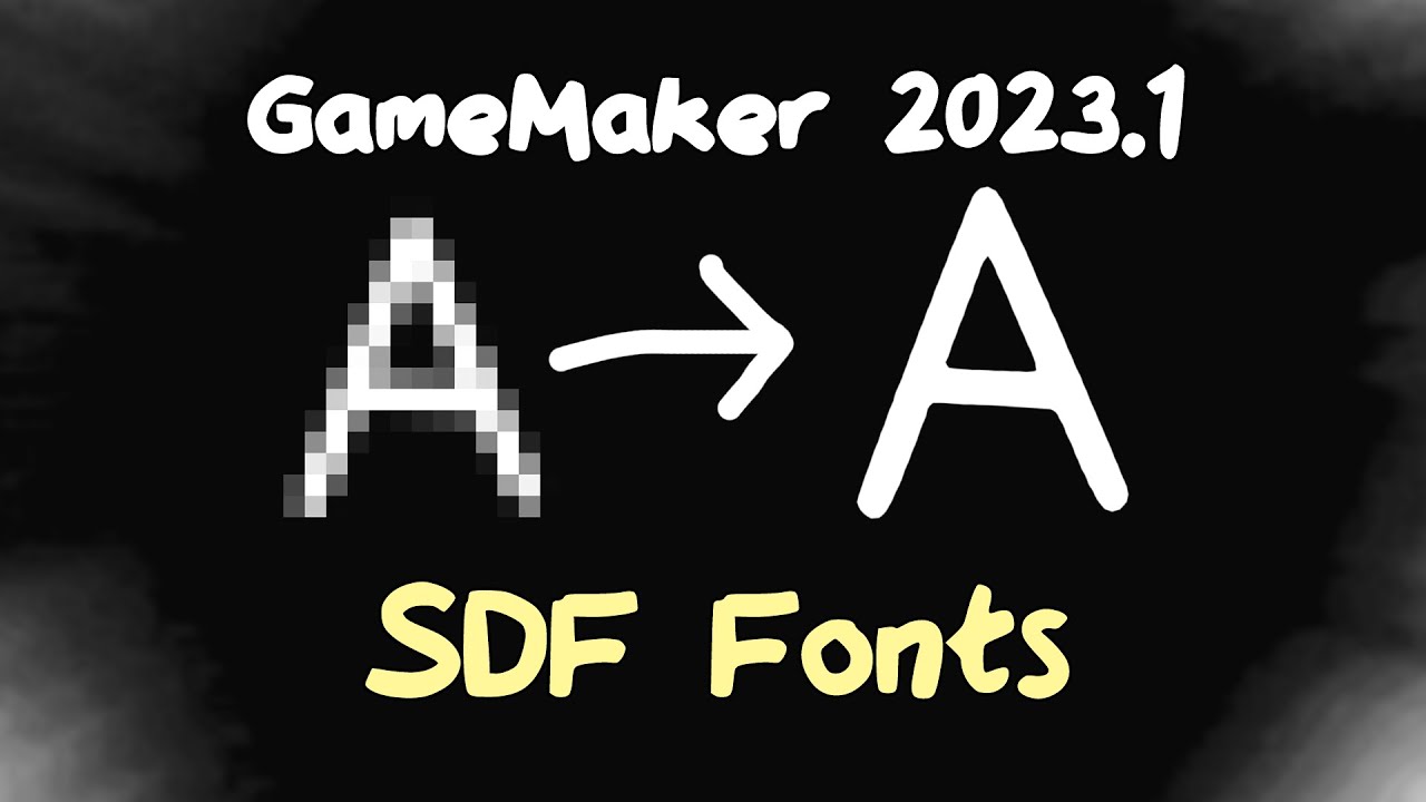 SDF Fonts - Improved Text Scaling in GameMaker