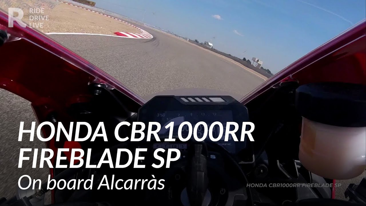 Honda CBR1000RR Fireblade SP On Board Alcarras - Massimo Roccoli