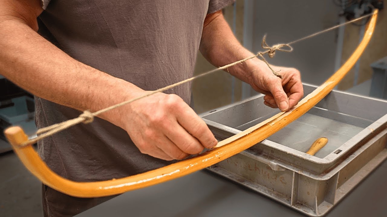Making a BOW of the Native Americans