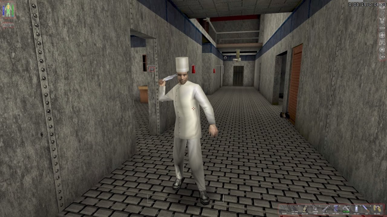 Deus Ex GMDX Walkthrough #24 - Brooklyn Naval Shipyards, tri-hull weld