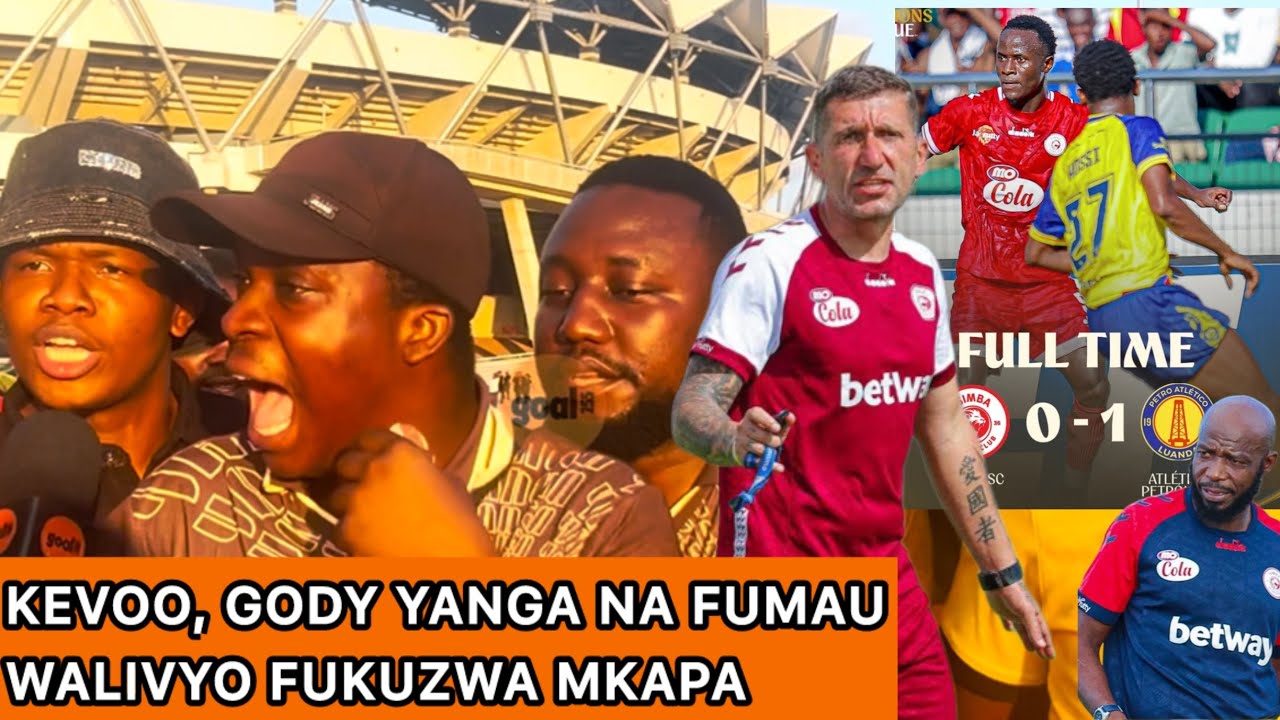 GODY YANGA, FUMAU, KEVOO WALIVYO FUKUZWA KWAMKAPA JANA KABLA MECHI HAIJA MALIZIKA