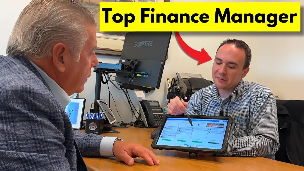 How To Present The Darwin F&I Menu With Top F&I Manager