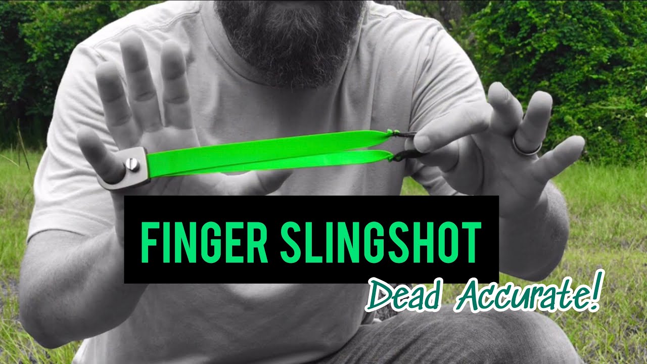 Finger Slingshot-DEAD ACCURATE!