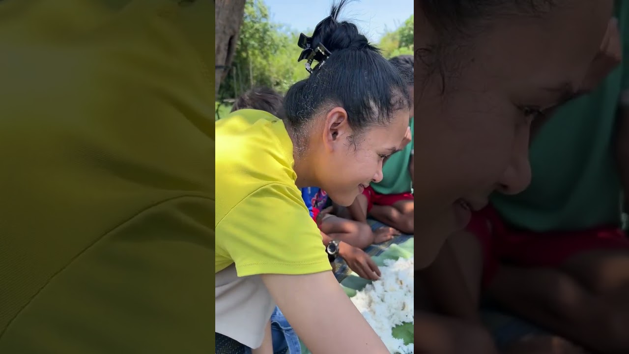 Eat rice with my family 😍#vlog