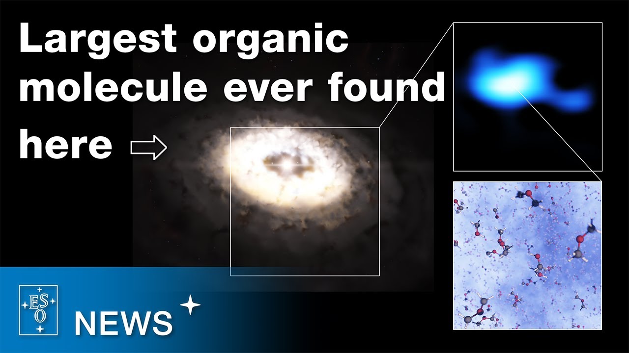 Largest Molecule yet Spotted in a Planet-forming Disc (ESOcast 253 Light)