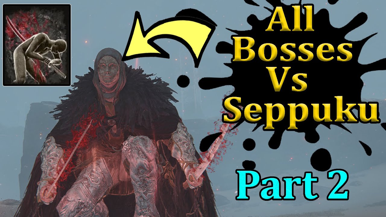 All story bosses vs seppuku Elden Ring part 2